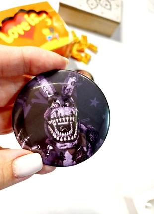 Значки fnaf п'ять ночей у фредді значок