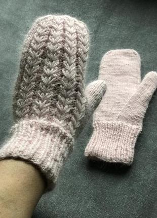 Рукавички пух норки