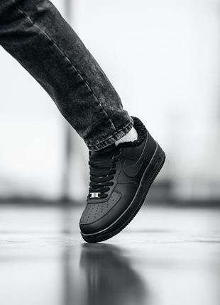 Зимние nike air force 1 мех