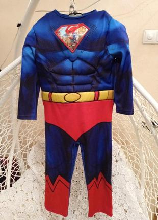 Костюм карнавальный" супермен на мальчика 3-4 года"4 фото