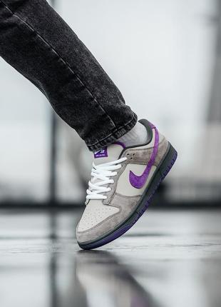 Зимние nike sb dunk low duke pegion мех