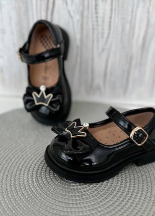 Неймовірно гарні 😍 дитячі туфлі лаковані для дівчинки