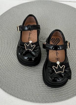 Неймовірно гарні 😍 дитячі туфлі лаковані для дівчинки