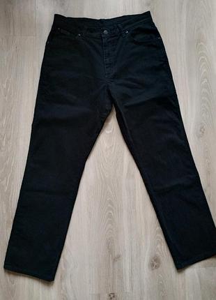 Джинсы wrangler texas stretch черные размер 34/32, состояние отличное