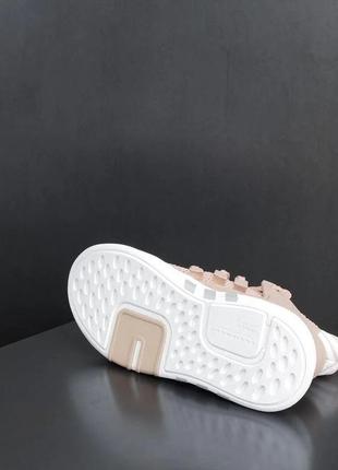 Кроссовки женские adidas eqt equipment bask, бежевые, адидас эквипмент, кросівки4 фото