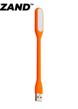 100 штук лампа гнучка usb led 5v trizand 13175 помаранчевий (оранжевий) колір настільна 1.2w zip-пакет світильник нічник польща!
