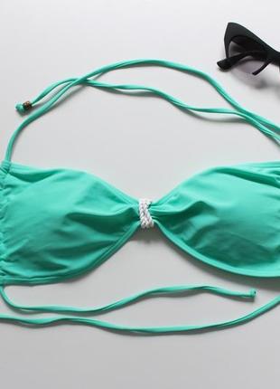 Розпродаж! оригінальний, м'ятний верх купальника tigoua