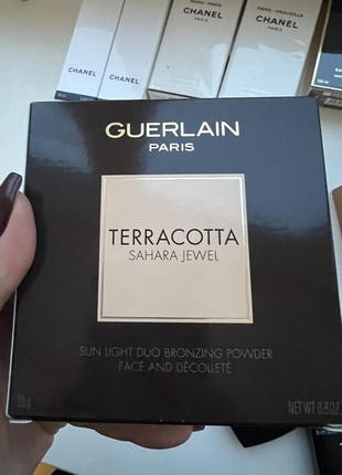 Нова велика палетка для обличчя  guerlain terracotta  limited edition оригінал2 фото