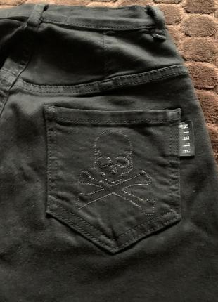 Чорні базові джинси скіні philipp plein5 фото