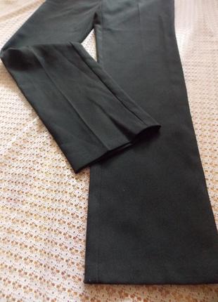 Стильные базовые легкие черные узкие брюки primark3 фото