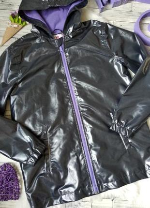 Куртка ветровка плащ pocopiano на флисе6 фото