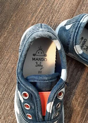Кеды мокасины mango 3