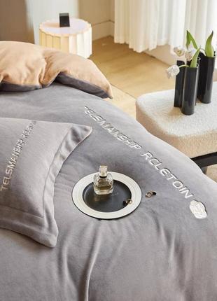 Велюровое постельное белье