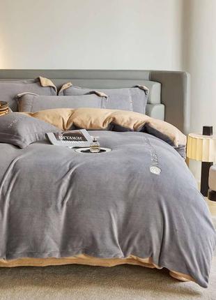 Велюровое постельное белье