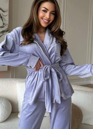 🔝 женская велюровая пижама пижама из велюра