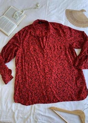Нарядная откостная рубашка-блуза (размер 18/46-20/48)1 фото