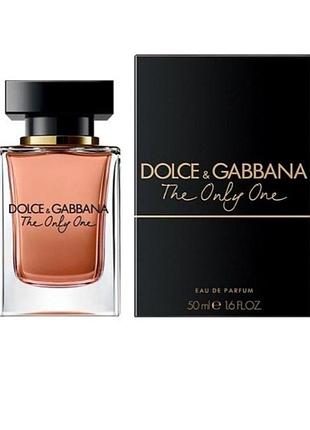 Оригинальный dolce gabbana the only one 50 ml (дольче габбана онли ван ) парфюмированная вода