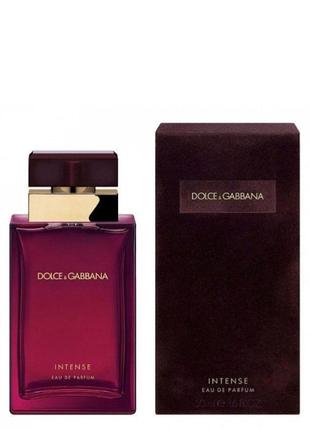 Оригинальный dolce gabbana pour femme intense 50 ml (дольче габбаная пурпур фем интенс ) парфюмированная вода1 фото