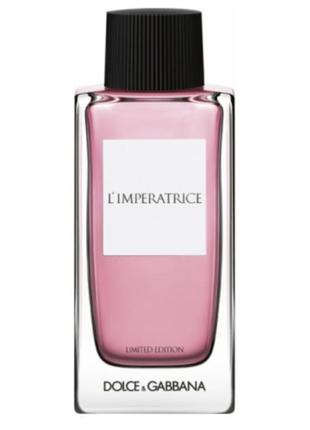 Оригинальный dolce gabbana l' imperatrice limited edition 100 ml tester (дольче габбана императрица ) туалетная вода