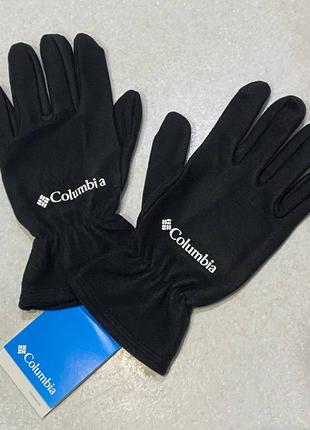 Флісові зимові рукавиці “columbia” (двосторонній мікрофліс)