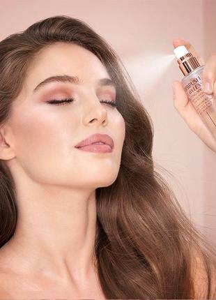 Фиксирующий освежающий спрей charlotte tilbury airbrush flawless setting spray...