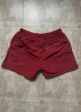 Мужские шорты rare vintage 90s y2k nike acg nylon red shorts retro logo4 фото