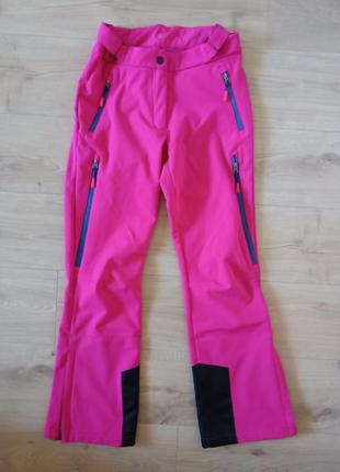 Яркие горнолыжные женские штаны crane/ лыжные штаны