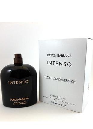 Оригінал dolce gabbana intenso 125 ml tester парфумована вода