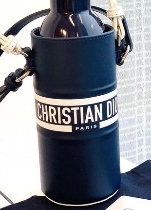 Пляшка термос christian dior з чохлом-сумкою5 фото