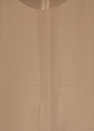 Cos 38 m стелящаяся блуза из полиестера фактурное сукно7 фото