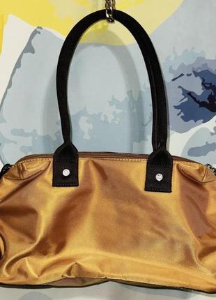 Стильная трендовая оригинальная нейлоновая сумка lancel paris в стиле prada3 фото