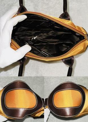 Стильная трендовая оригинальная нейлоновая сумка lancel paris в стиле prada9 фото