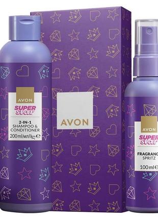 Дитячий парфумерно-косметичний набір avon «суперзірка» 3 в 11 фото