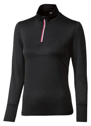 16-18 crivit стильная функциональная термо кофта реглан для бега, занятий спортом, германия
