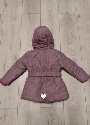 Куртка зимняя topolino для девочки 98