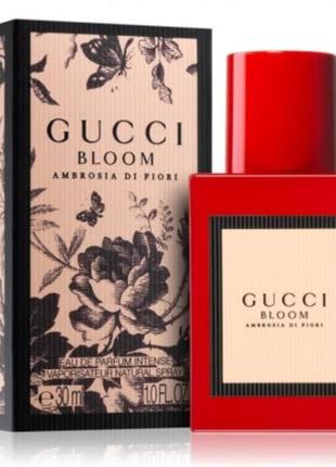 Оригинальный gucci bloom ambrosia di fiori 30 ml парфюмированная вода