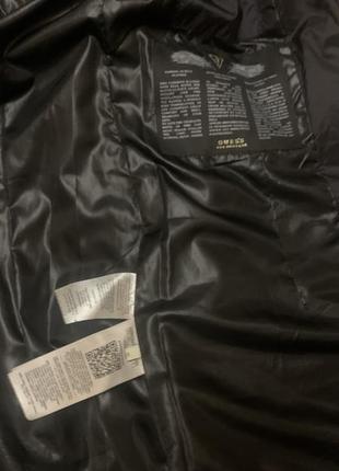 Натуральный брендовый пуховик удлиненная куртка guess размер s5 фото