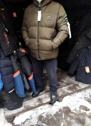 Куртка мужская зимняя stone island3 фото