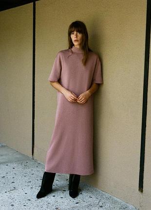 Очень стильное платье zara германия хлопок