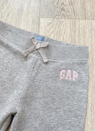 Серые спортивные штаны gap размер 3 года 100 см2 фото