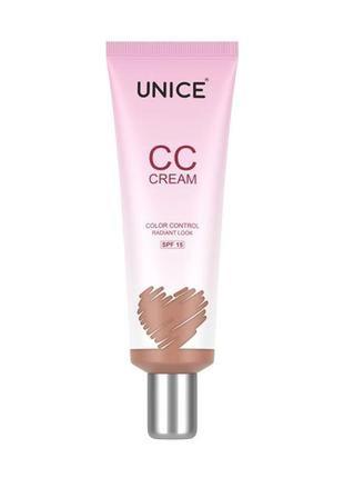 Cc крем unice deep glow, 50 ml (3642003)2 фото