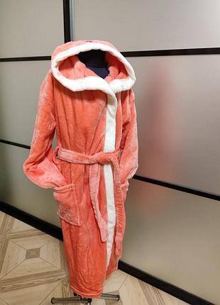 Дитячий махровий халат софт 10-12років, 
тканина велсофт,в наявності кольори і розміри