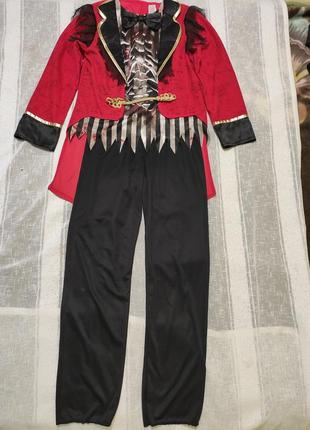 Карнавальный костюм пирата разбойника зомби на 11-12роков