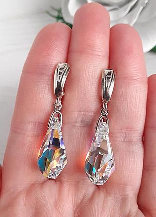 Серьги swarovski