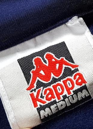 Kappa винтажная олимпийка с лампасами кофта оригинал (m)8 фото