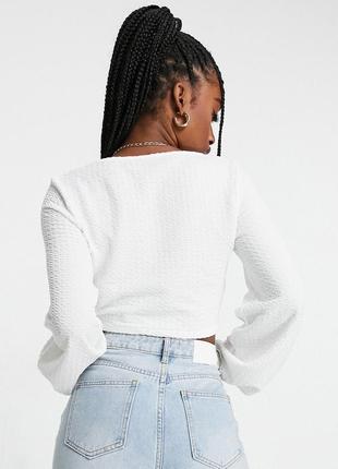 Укорочённый лонгслив asos 2