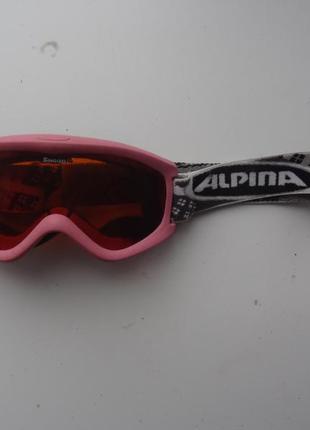 Маска горнолыжная дитяча alpina