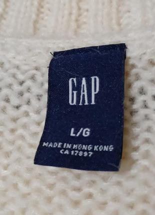 Брендова  мохерова кофта р.l від gap made in  hong kong8 фото