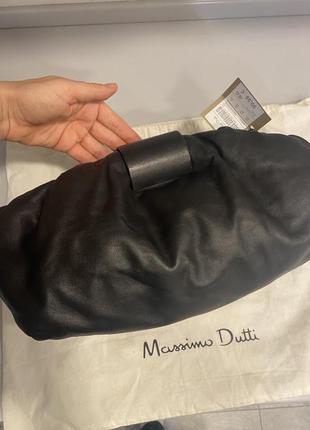 Сумка подушка massimo dutti6 фото