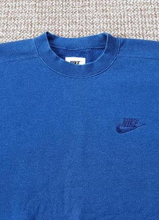 Nike винтажный свитшот кофта оригинал (m)5 фото